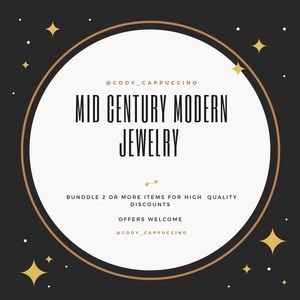 Mid Century Modern Jewelry!